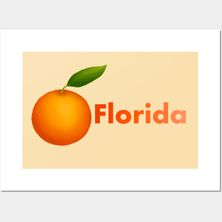 Florida Orange Posters and Art